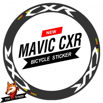 Road Bicycle Wheels Rim Decal Stickers for MAVIC COSMIC CXR